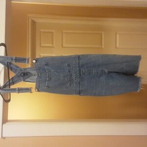 Gap denim short overalls